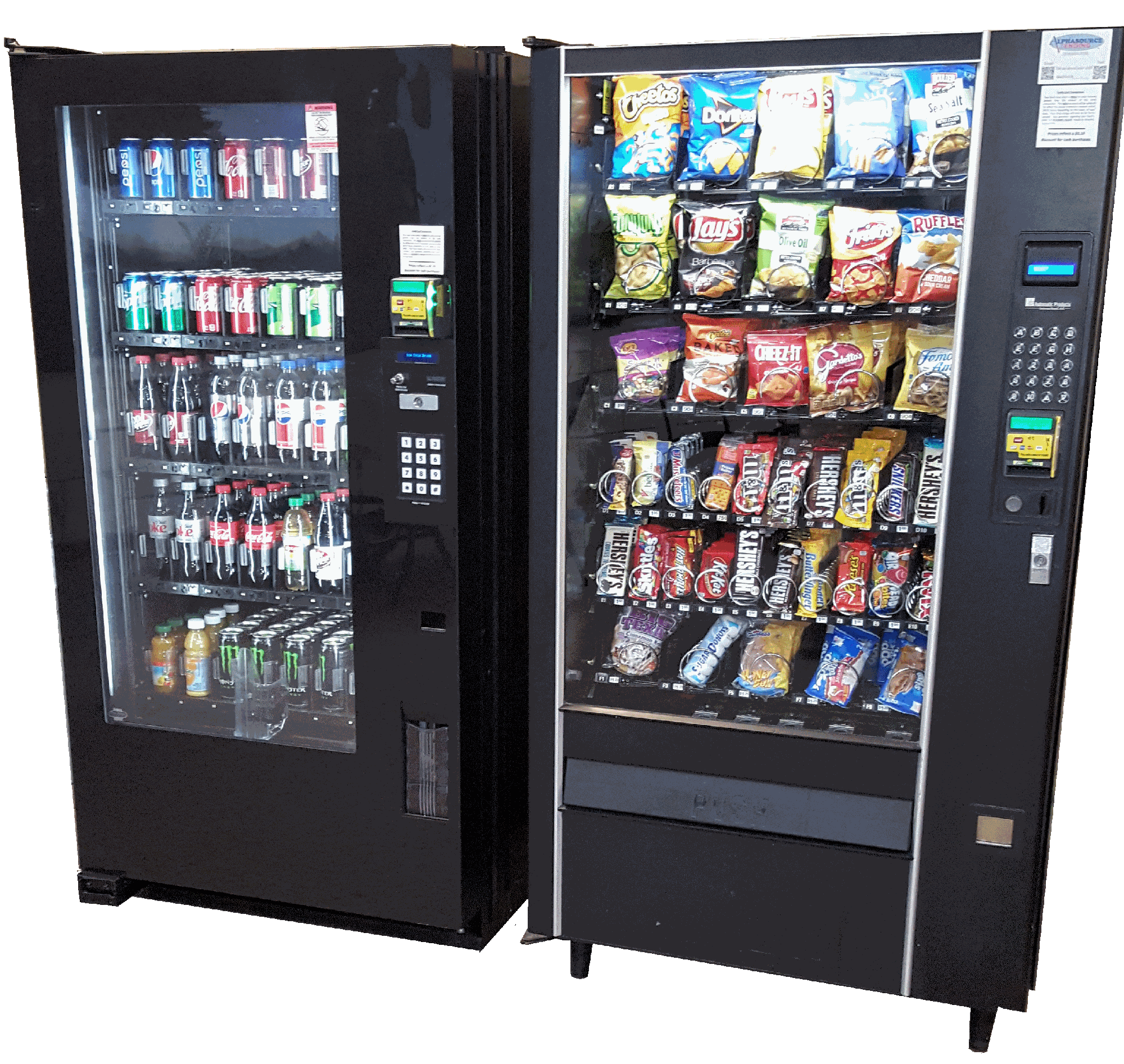Vending, Soda and Snack machine repair services.